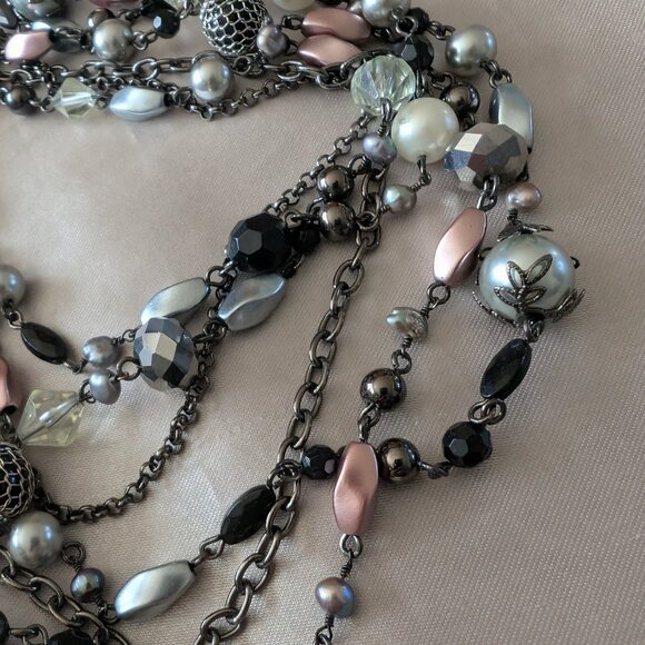 Retired Lia Sophia Katie Necklace - Picture 3 of 5